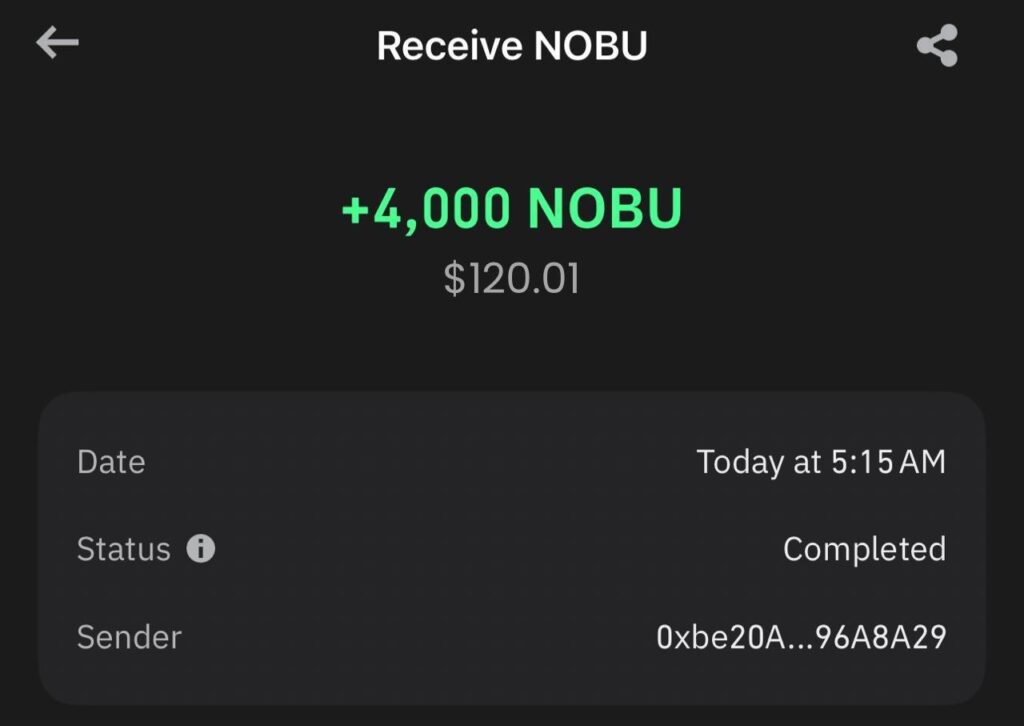 NOBU空投30刀即将上抹茶所-首码项目网